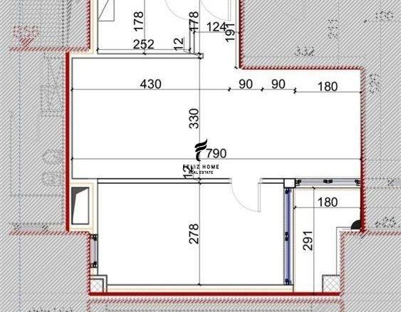 SHITET APARTAMENT 1+1 RRUGA E DIBRES 100.000 EURO FH-68716 – Tiranë