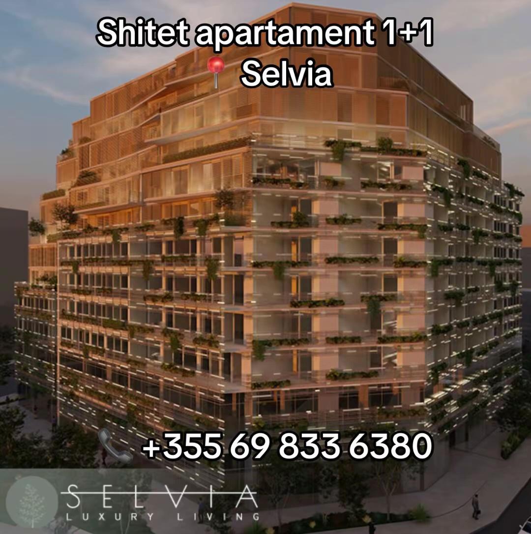 Shitet apartament 1+1 Selvia – Tiranë