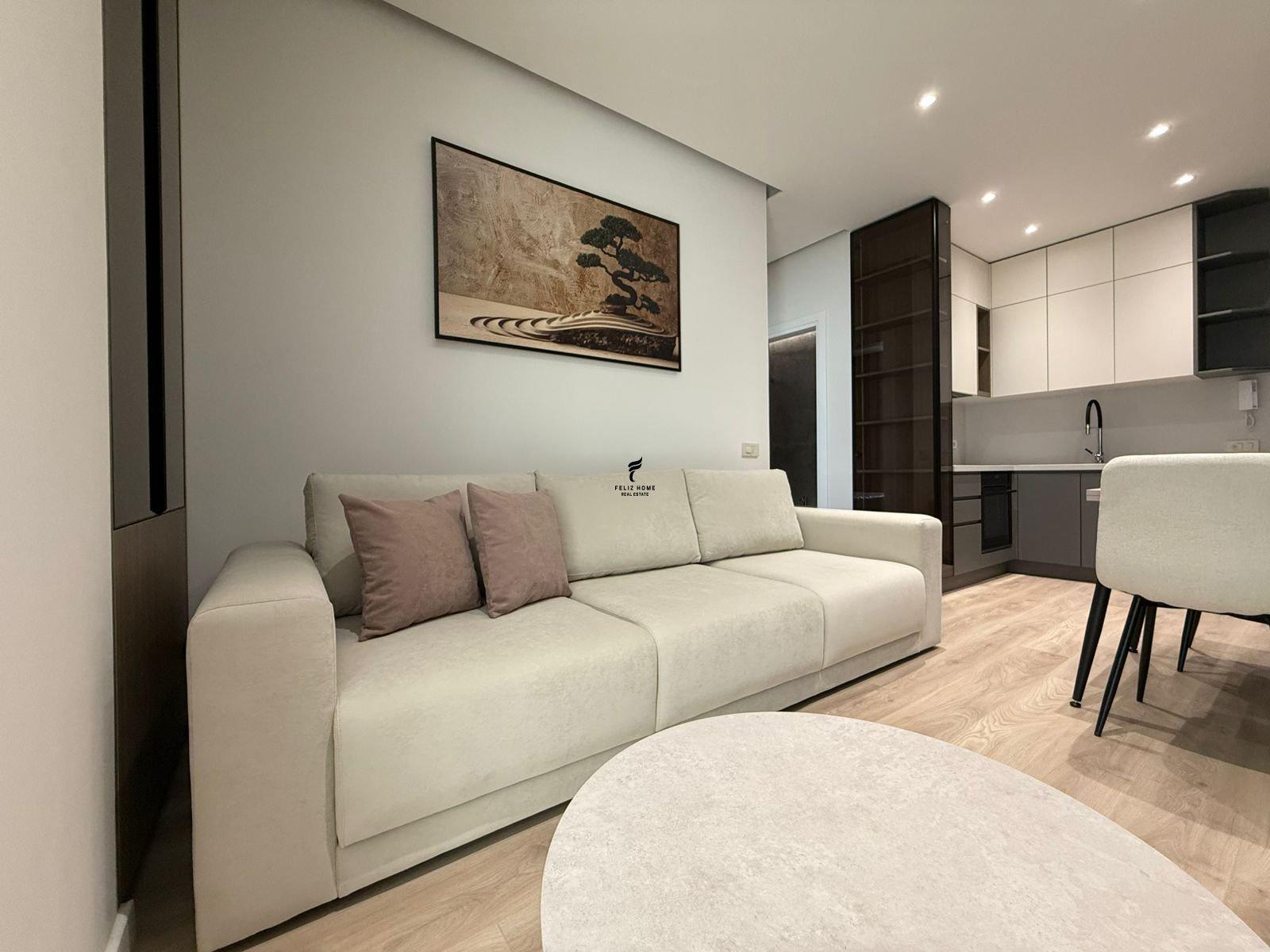 APARTAMENT ME QERA 1+1 MINE PEZA 1.300 EURO FH-90132 – Tiranë - 1