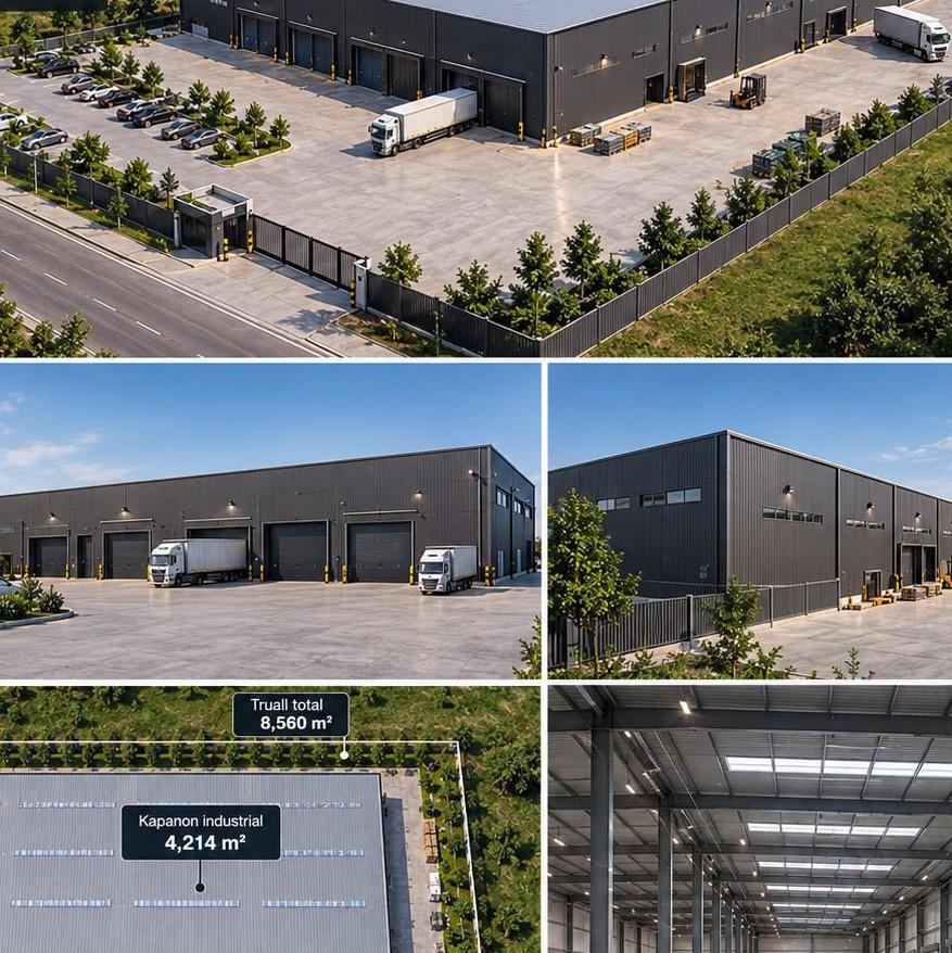 🏭 SHITET KAPANON INDUSTRIAL | VORË 📍 Vorë, Tiranë Ofrohe – Tiranë