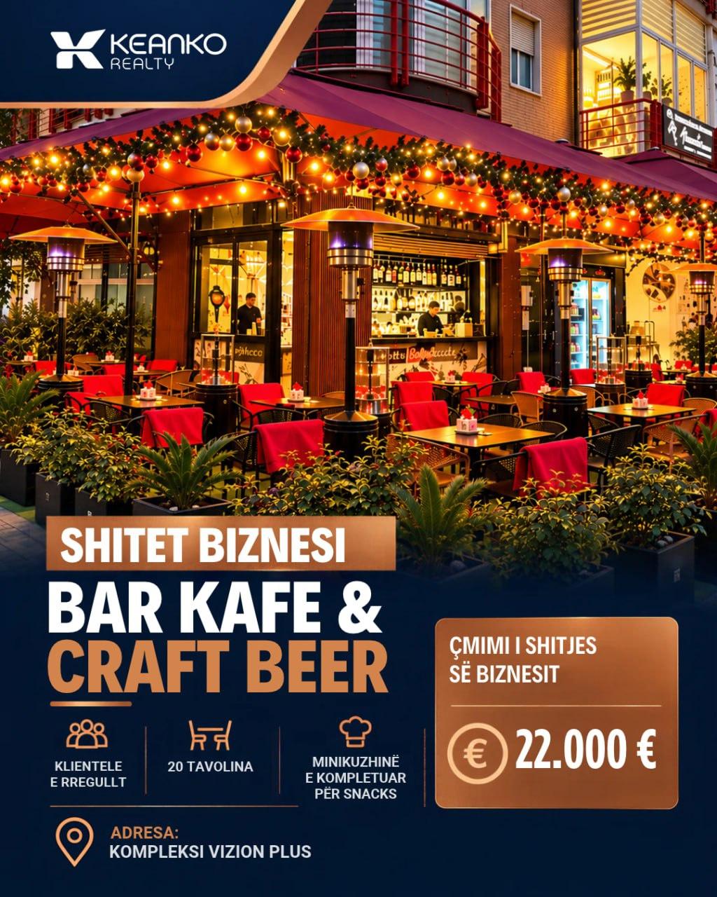 SHITET BIZNESI BAR KAFE & CRAFT BEER | TIRANË – Tiranë - 1