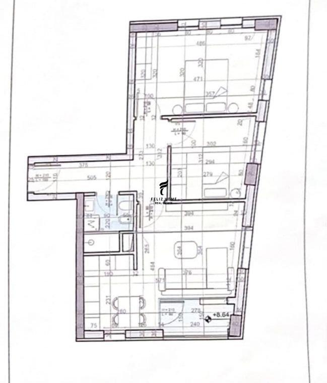 SHITET APARTAMENT 2+1 ASTIR 128.250 EURO FH-70398 – Tiranë