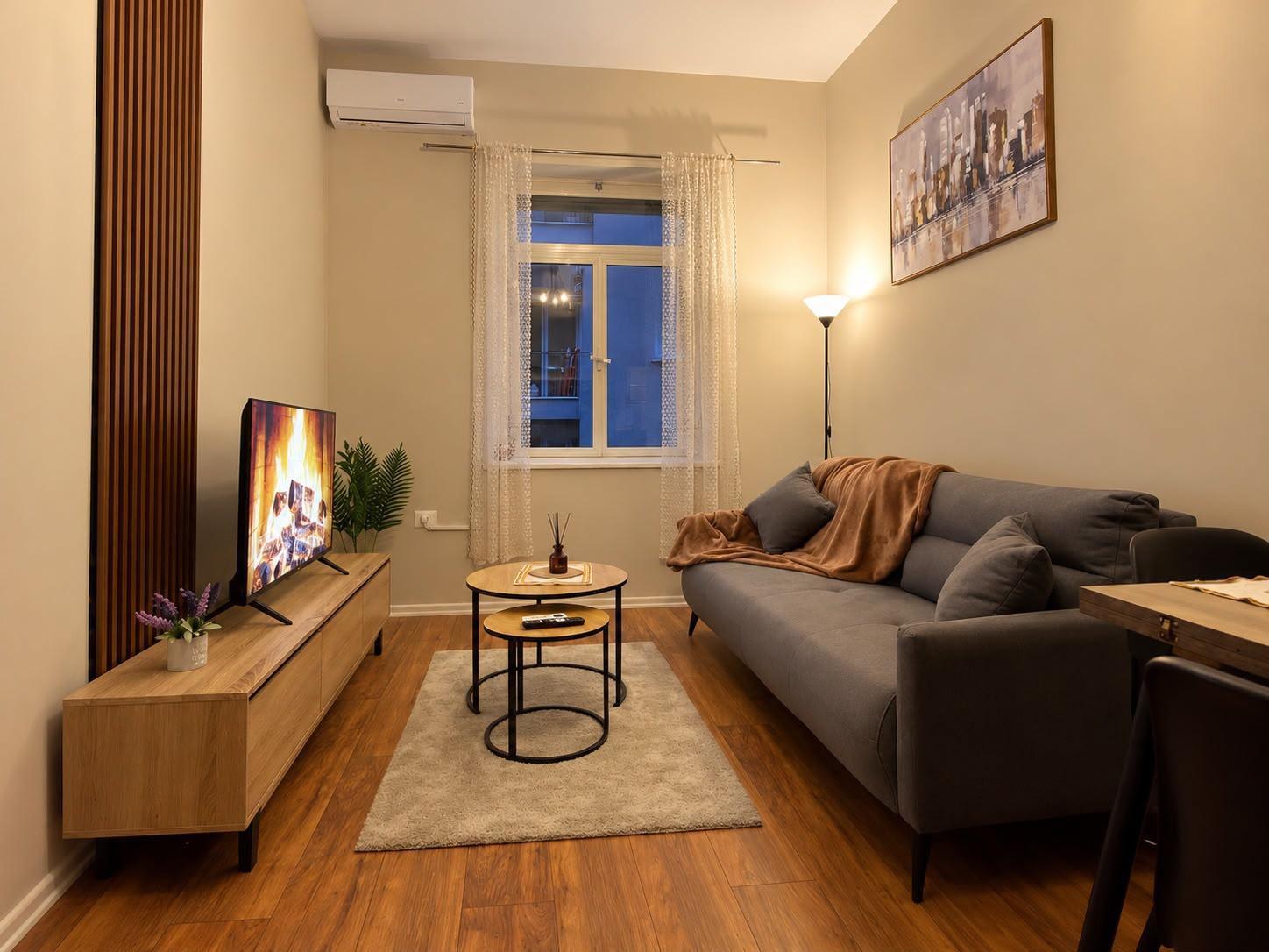 Apartament Me Qera 1+1 Ne Bllok (ID B211505) Tirane – Tiranë