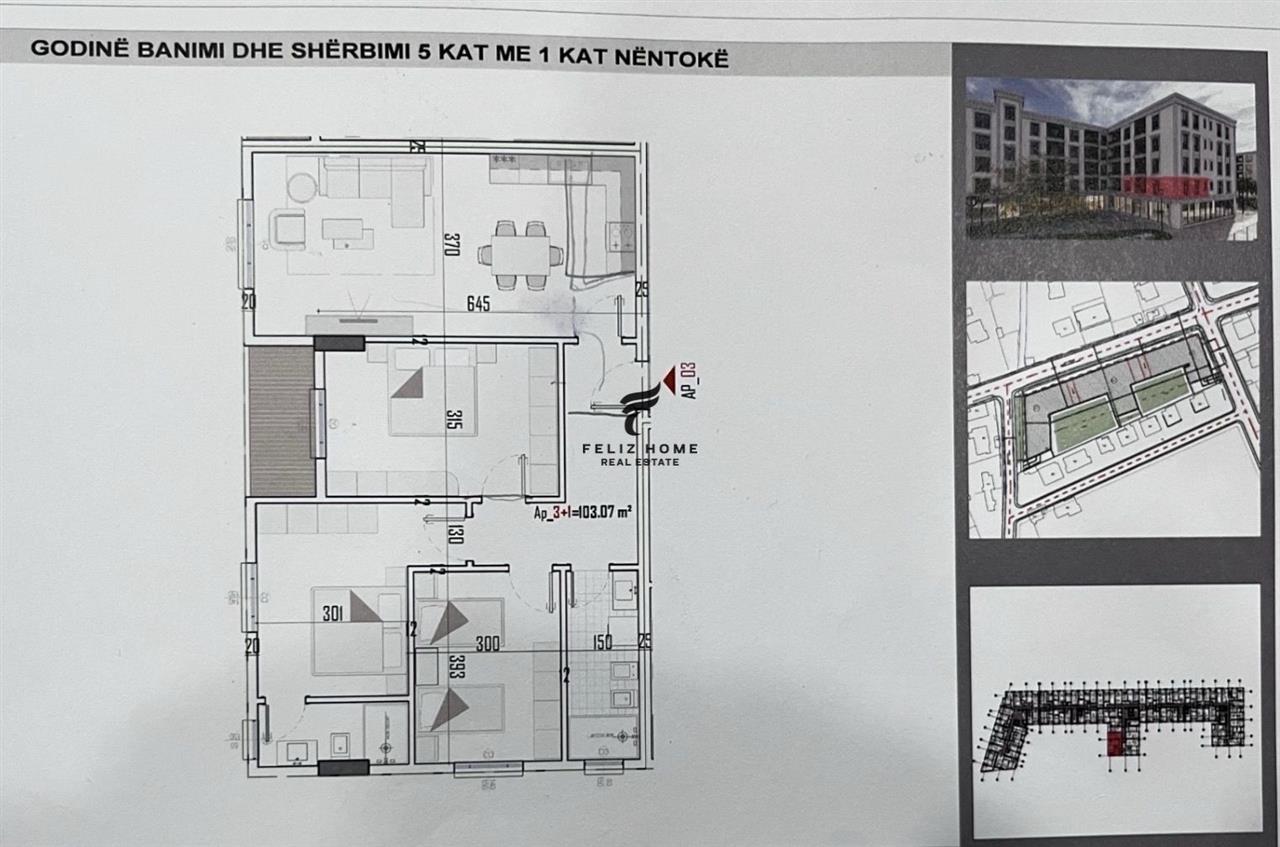 SHITET APARTAMENT 2+1 KAMEZ 91.000 EURO – Tiranë - 1