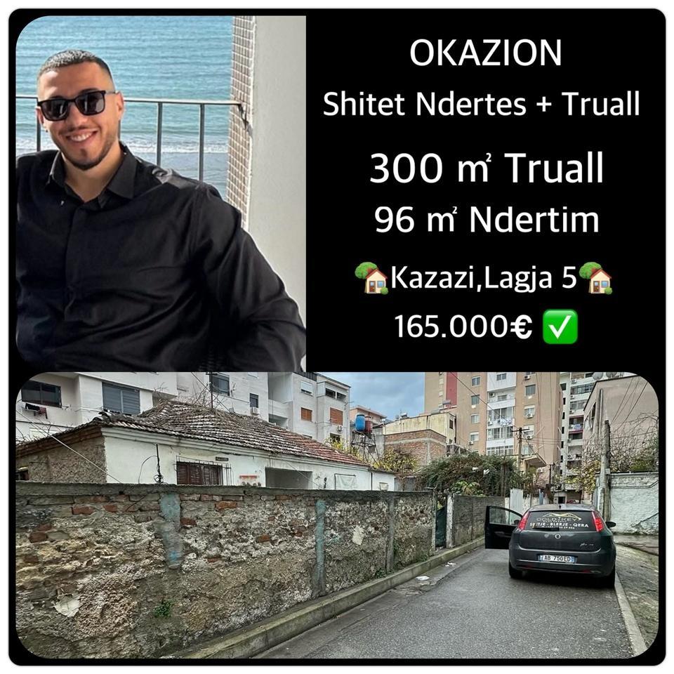 OKAZION🔥 Shitet Truall + Njoll Ndertimi 📍KAZAZI LAGJA 5 – Durrës