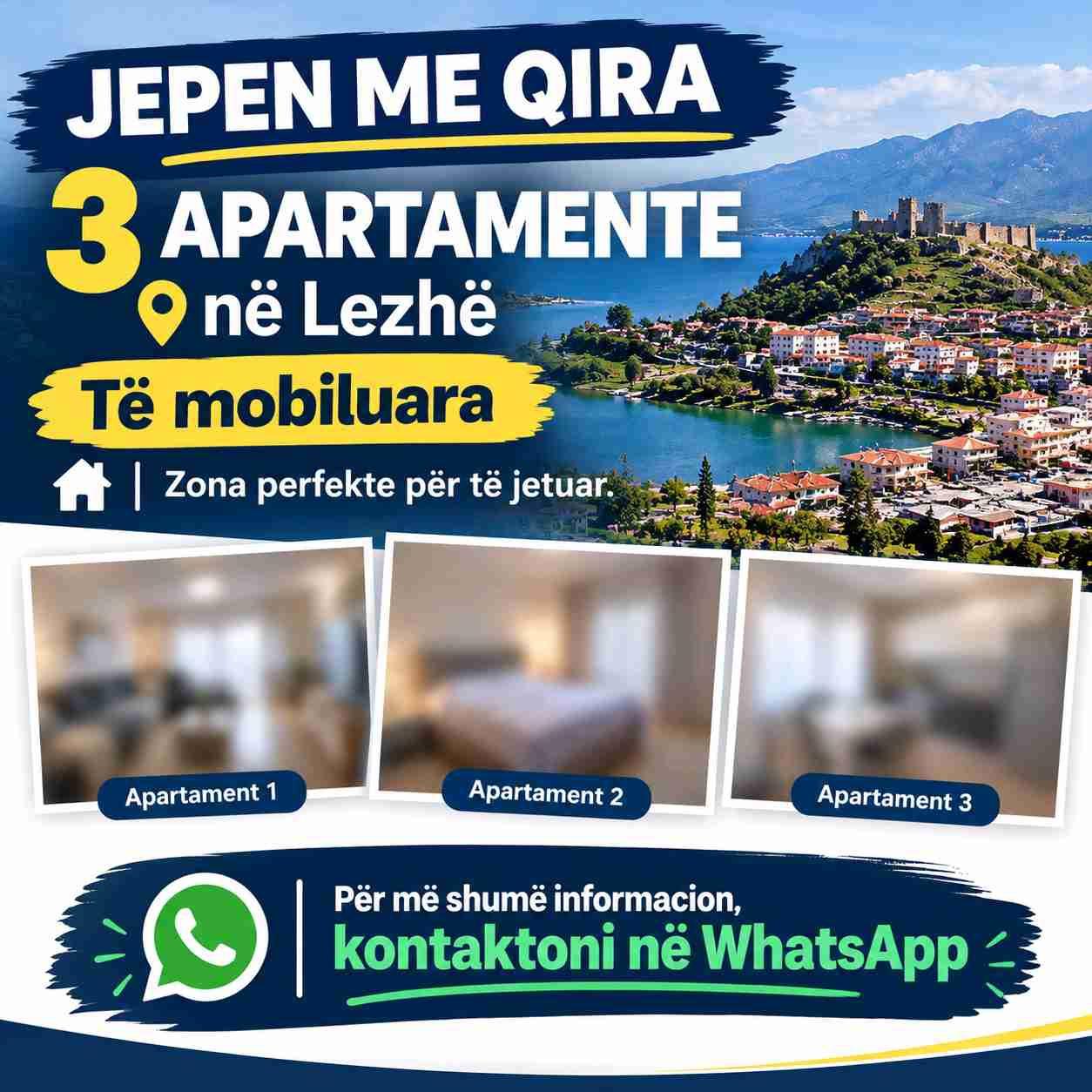 JEPET ME QIRA APARTAMENT – Lezhë - 1