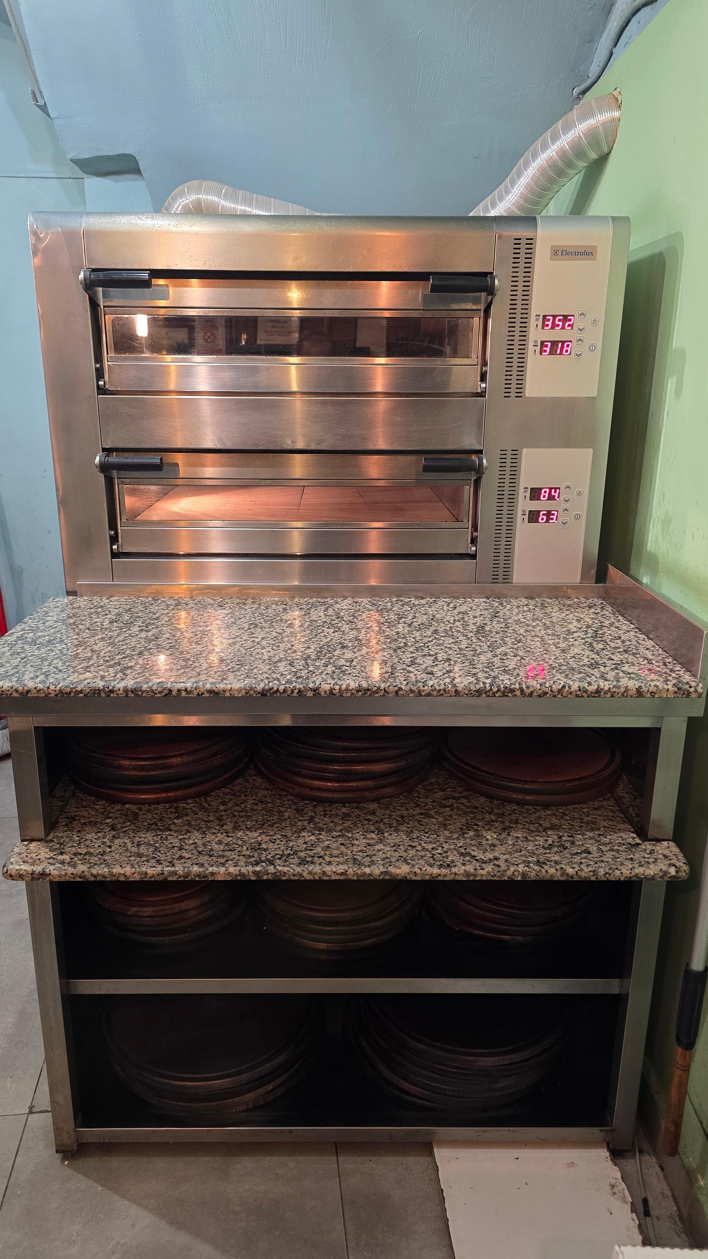 👉FURRE PIZZA ITALIANE ELEXTROLUX 6+6 ME KORENT!!! – Durrës