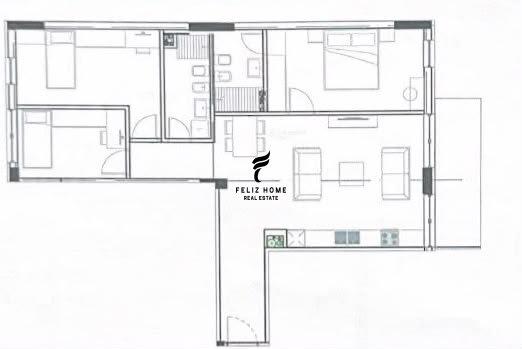 APARTAMENT ME QERA 3+1+2 BULEVARDI I RI 90.000 LEKE FH-96931 – Tiranë