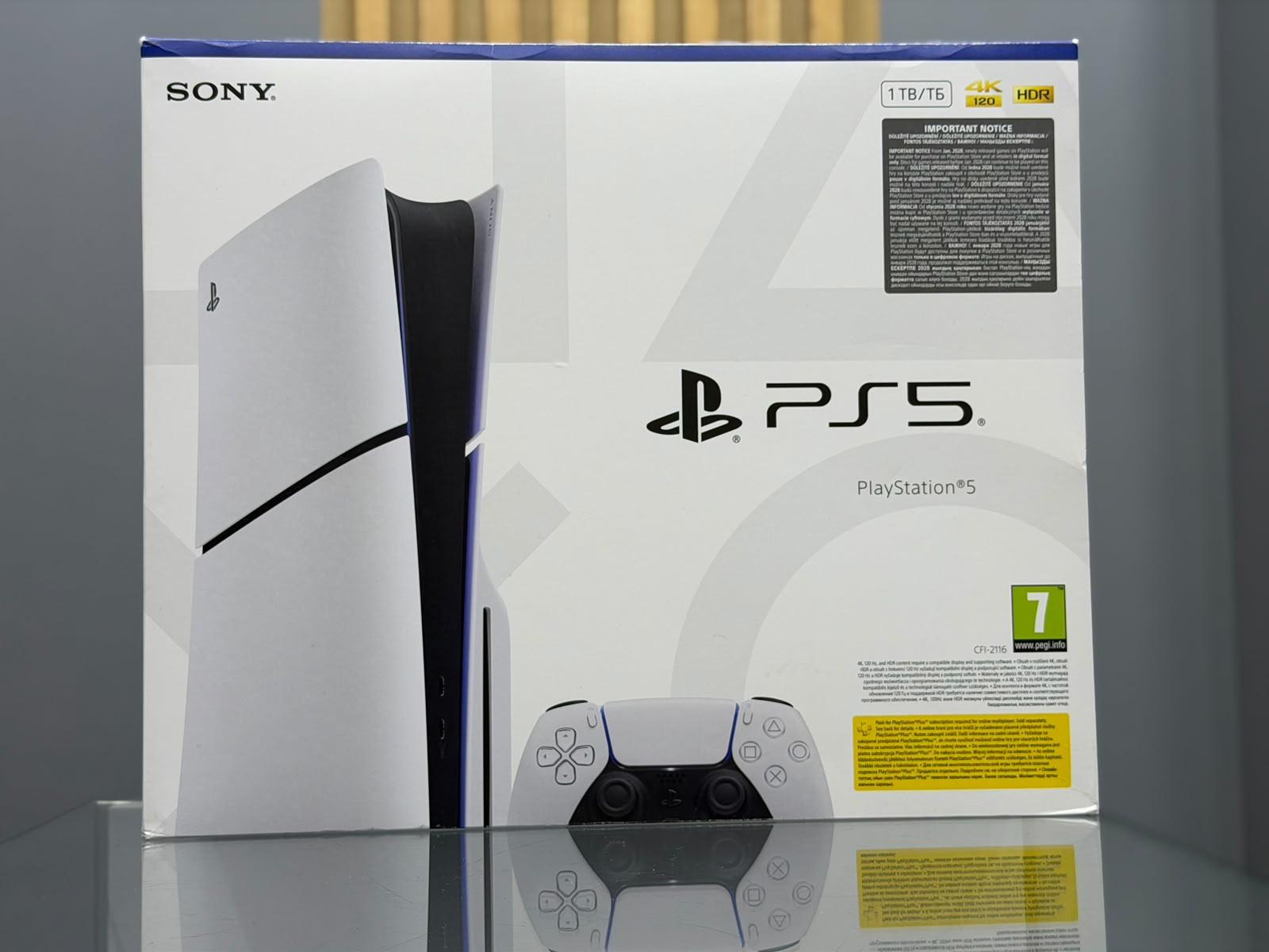 PS5 SLIM 1 LEVE (3 DITE I PERDORU) – Tiranë