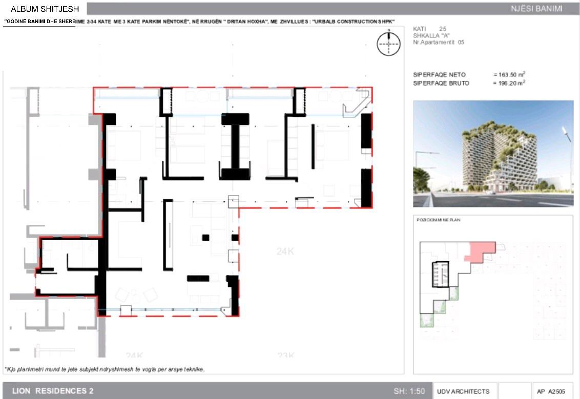Shitet apartament ,Tirane – Tiranë