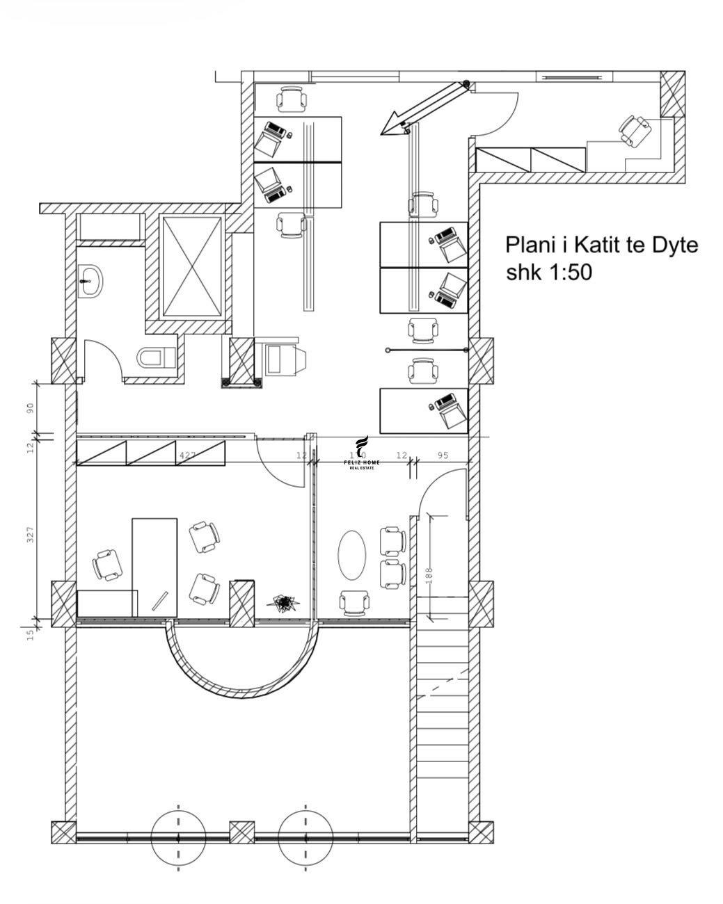 AMBIENT BIZNESI ME QERA DUPLEX 220 M2 PAZARI I RI 250.000 LE – Tiranë