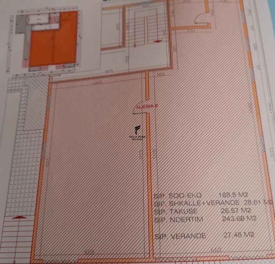 DYQAN ME QERA 243 M2 KODRA E DIELLIT 140.000 LEKE FH-69013 – Tiranë - 1