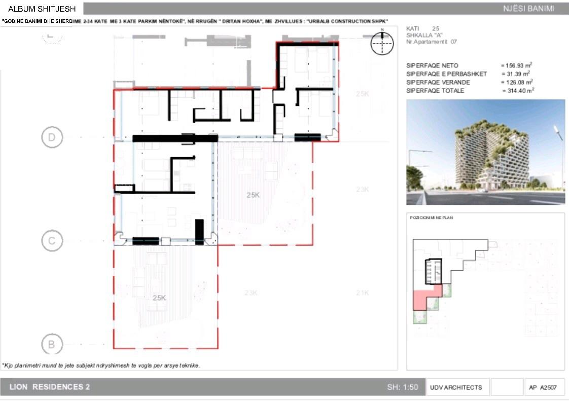 Shitet apartament ,Tirane – Tiranë
