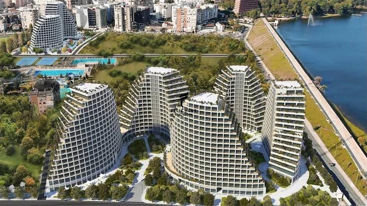 SHITET APARTAMENT 2+1+2 LAKE VIEW 555.000 EURO FH-95470 – Tiranë