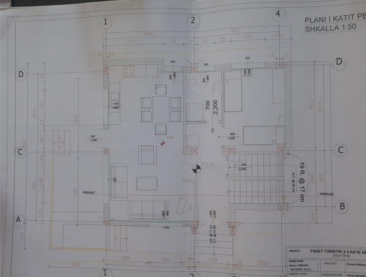 SHITET VILE 250 M2 DURRES 1.300.000 EURO – Tiranë