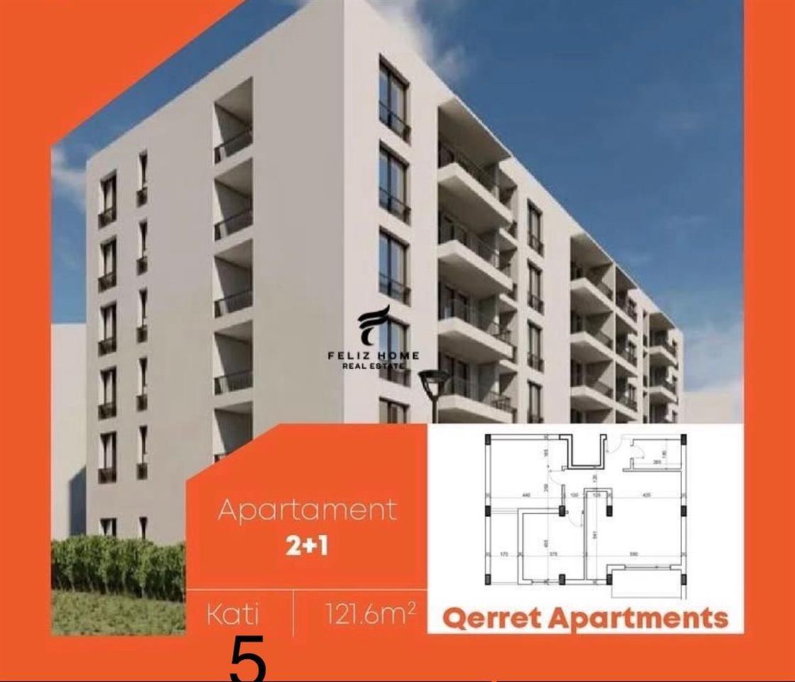 SHITET APARTAMENT 2+1 QERRET 238.000 EURO – Tiranë