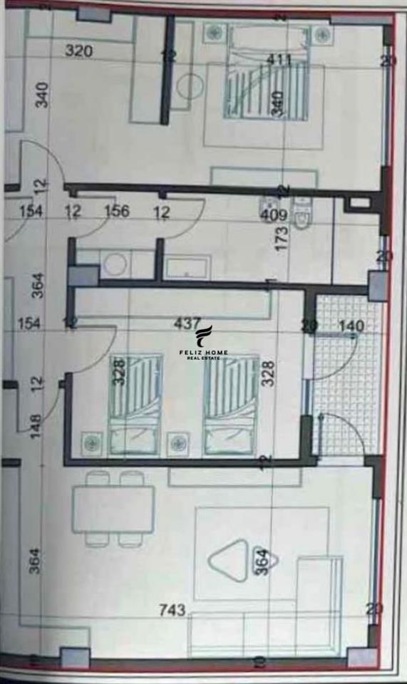 SHITET APARTAMENT,KAMEZ,86.550 EURO. – Tiranë