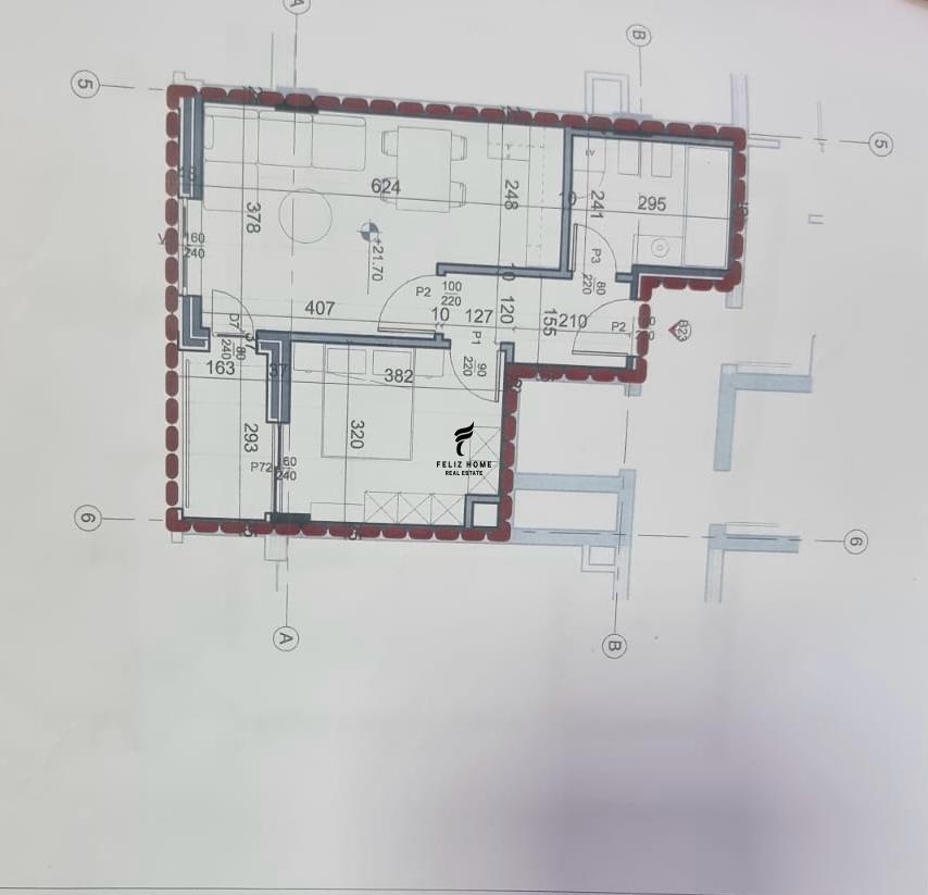 SHITET APARTAMENT 1+1 ISH FUSHA AVIACIONIT 15.310.000 LEKE F – Tiranë - 1