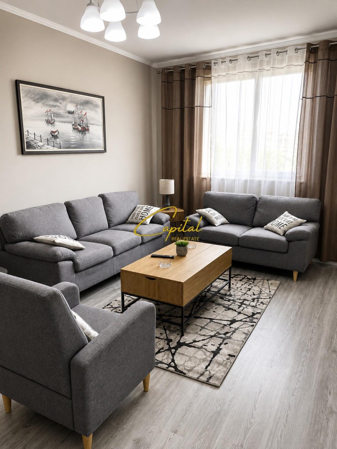 APARTAMENT ME QIRA 1+1 KOMPLEKSI GOLDEN PARK 3 60.000 LEKE – Tiranë