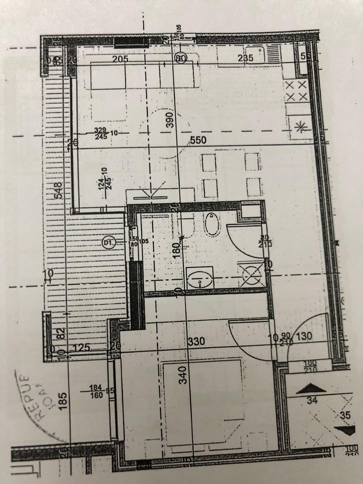 SHITET APARTAMENT 1+1 ISH FUSHA E AVIACIONIT 130.000 EURO FH – Tiranë