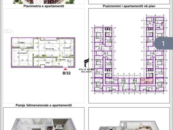 SHITET APARTAMENT 1+1 RRUGA E KAVAJES 150.000 EURO FH-59236 – Tiranë