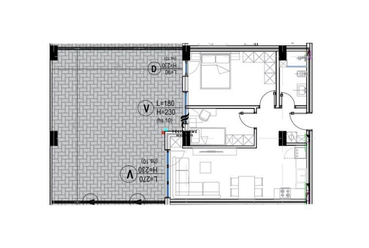 SHITET APARTAMENT 2+1 KODRA E DIELLIT 2 184.100 EURO FH-7923 – Tiranë
