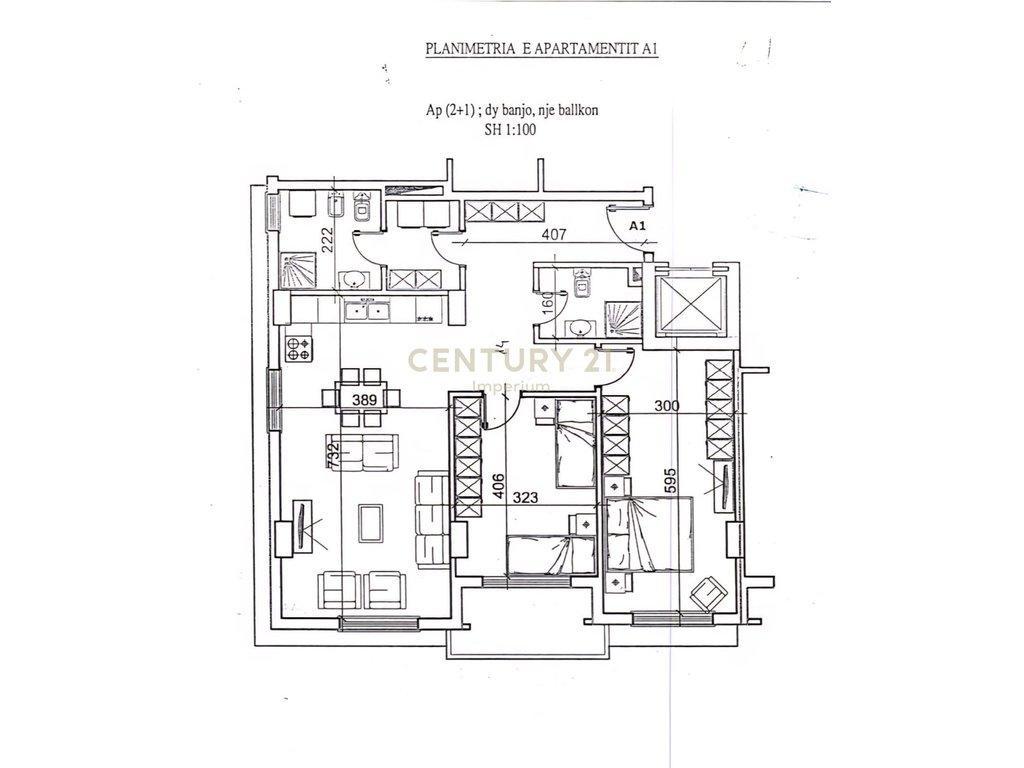 APARTAMENT 2+1+2 PER SHITJE NE RRUGEN HAJRO CAKERRI.VLORE – Tiranë - 1