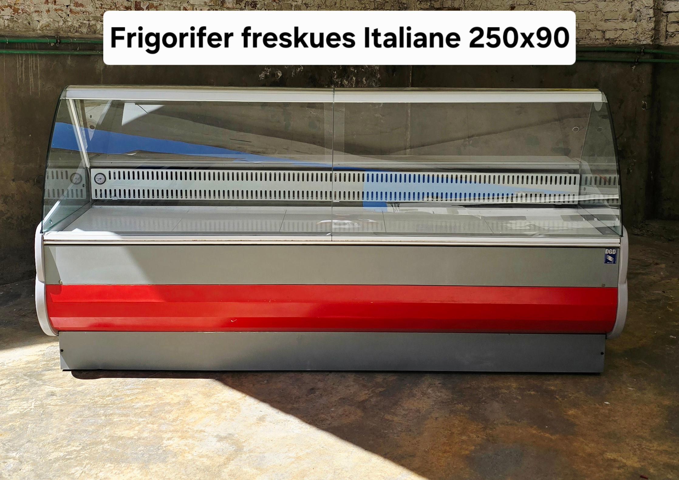 👉FRIGORIFER EKSPOZITOR FRESKUES ITALIANE 250X90!!! – Durrës