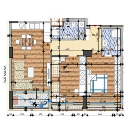 SHITET APARTAMENT 2+1+2 LION RESIDENCE 2 180.000 EURO – Tiranë