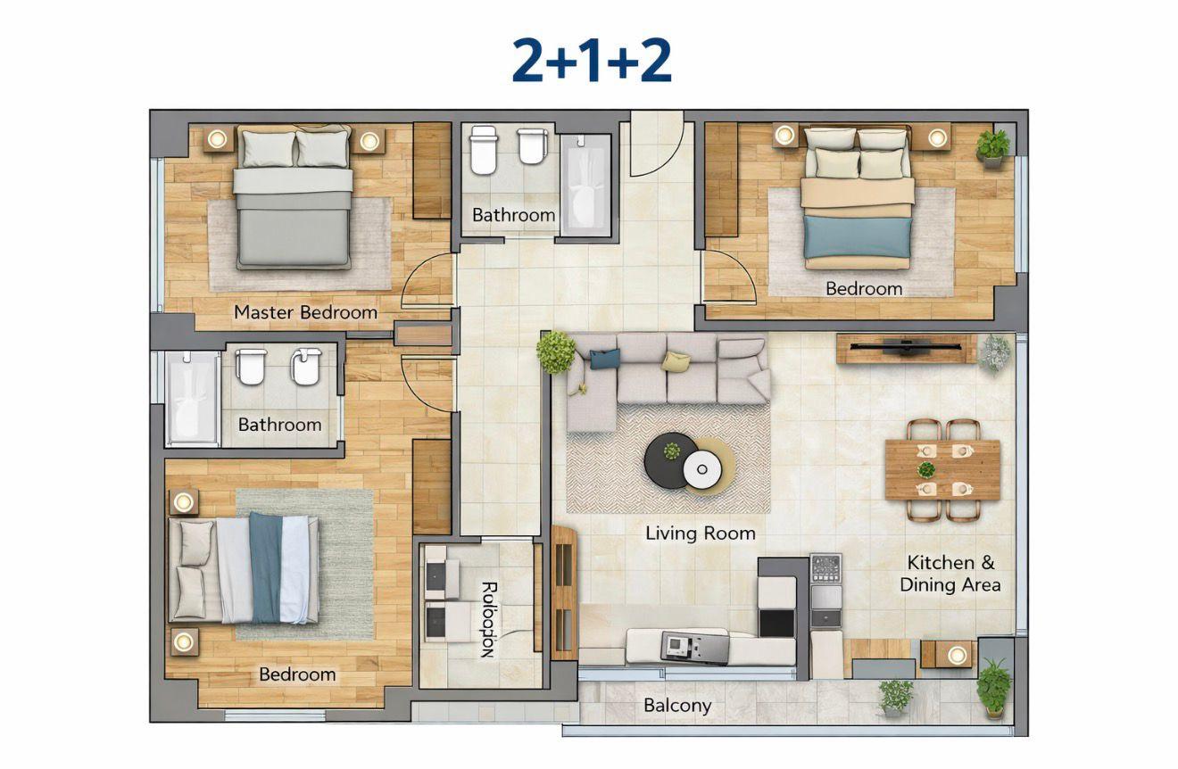 SHITET APARTAMENT 2+1+2+POST PARKIMI TEK RRUGA E ELBASANIT. – Tiranë - 1