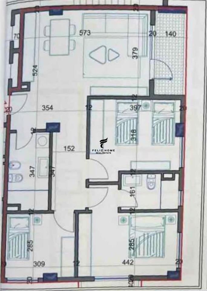 SHITET APARTAMENT,KAMEZ,84.000 EURO. – Tiranë