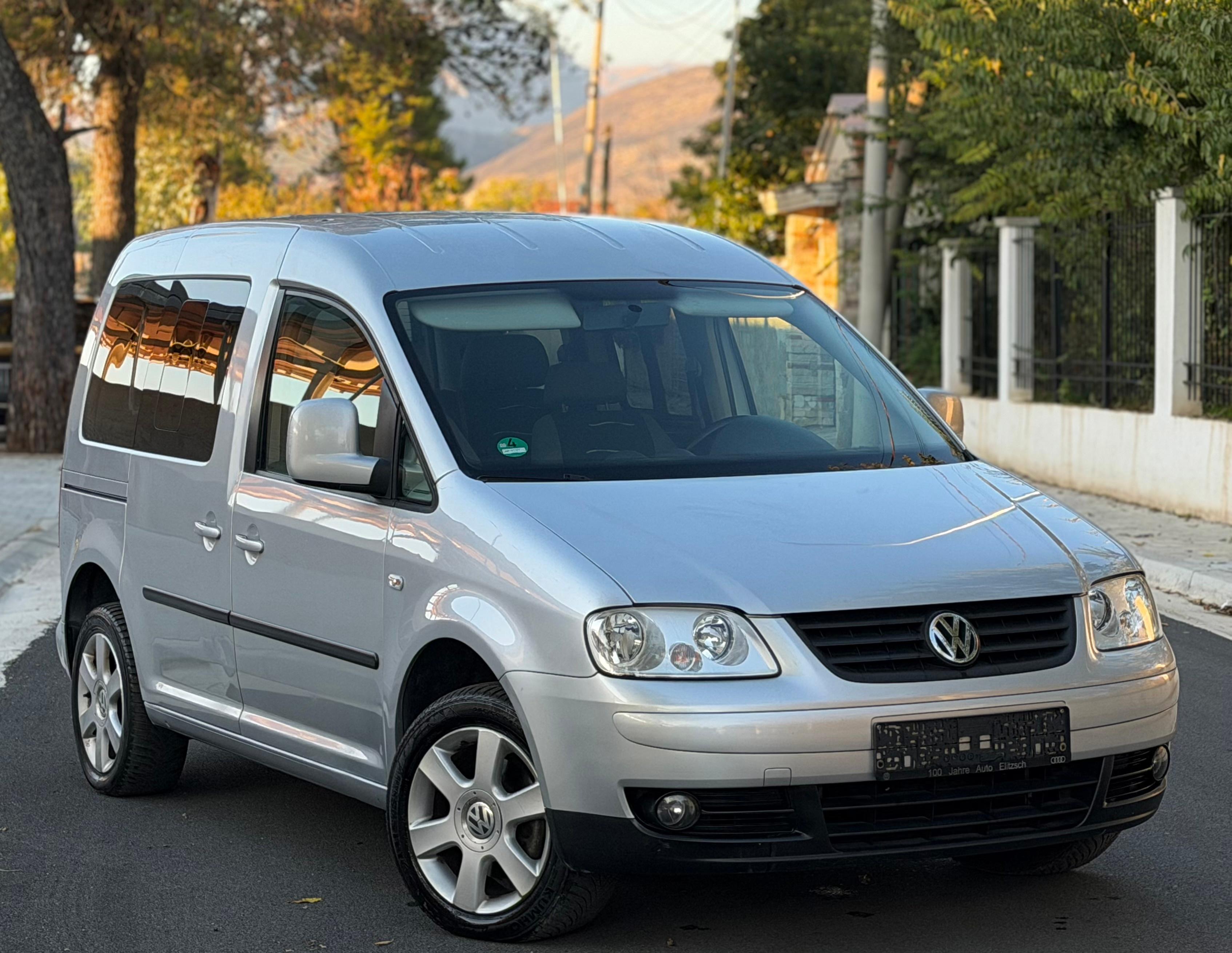 Okazion Volkswagen Caddy 1.9 Nafte Manuale Full – Tiranë
