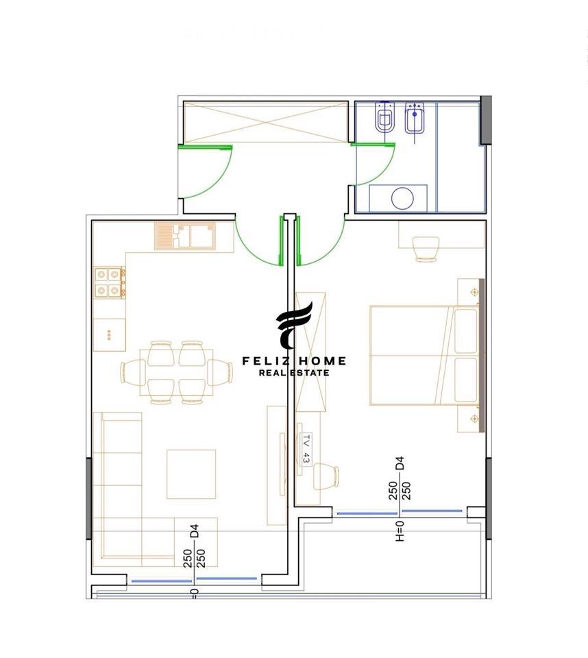 SHITET APARTAMENT,LIBURNA REZIDENCE,GOLEM,95.040 EURO. – Tiranë