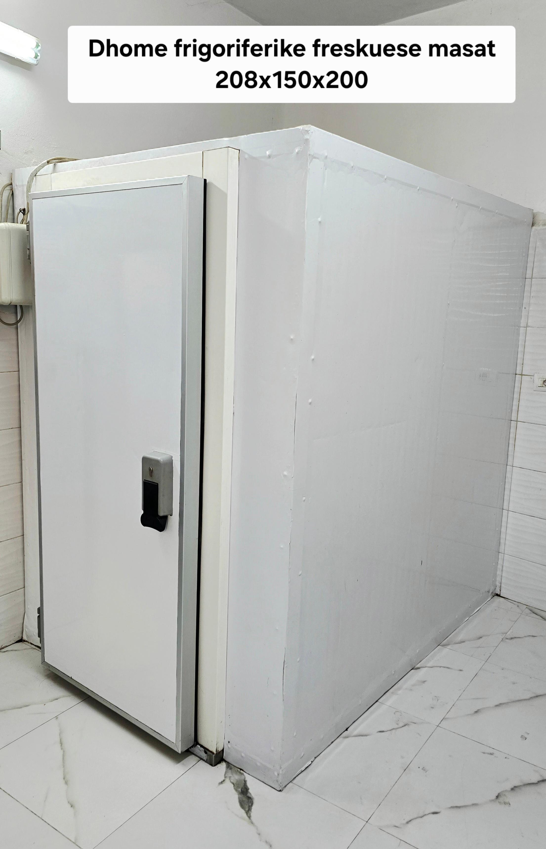 👉DHOME FRIGORIFERIKE FRESKUES MASAT 208X150X200!!! – Durrës