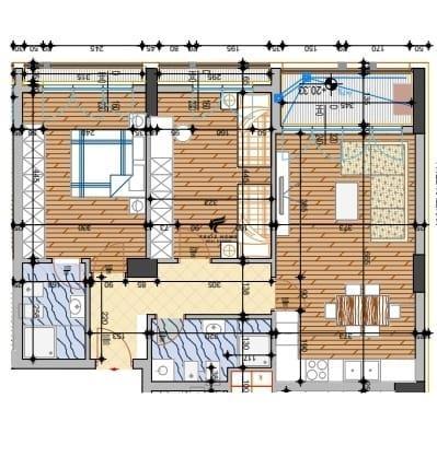 SHITET APARTAMENT 2+1+2 LION RESIDENCE 180.000 EURO – Tiranë