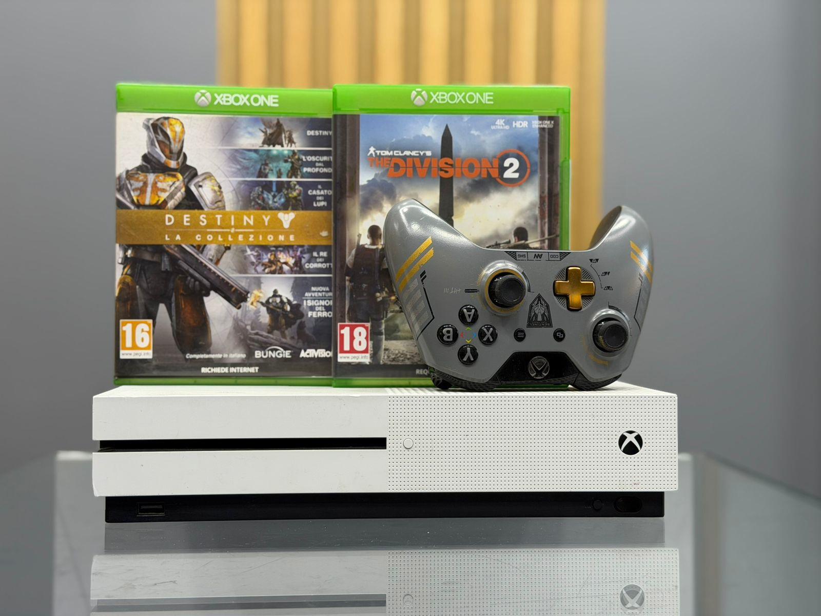 XBOX ONE S 1 LEVE & 2 LOJRA – Tiranë