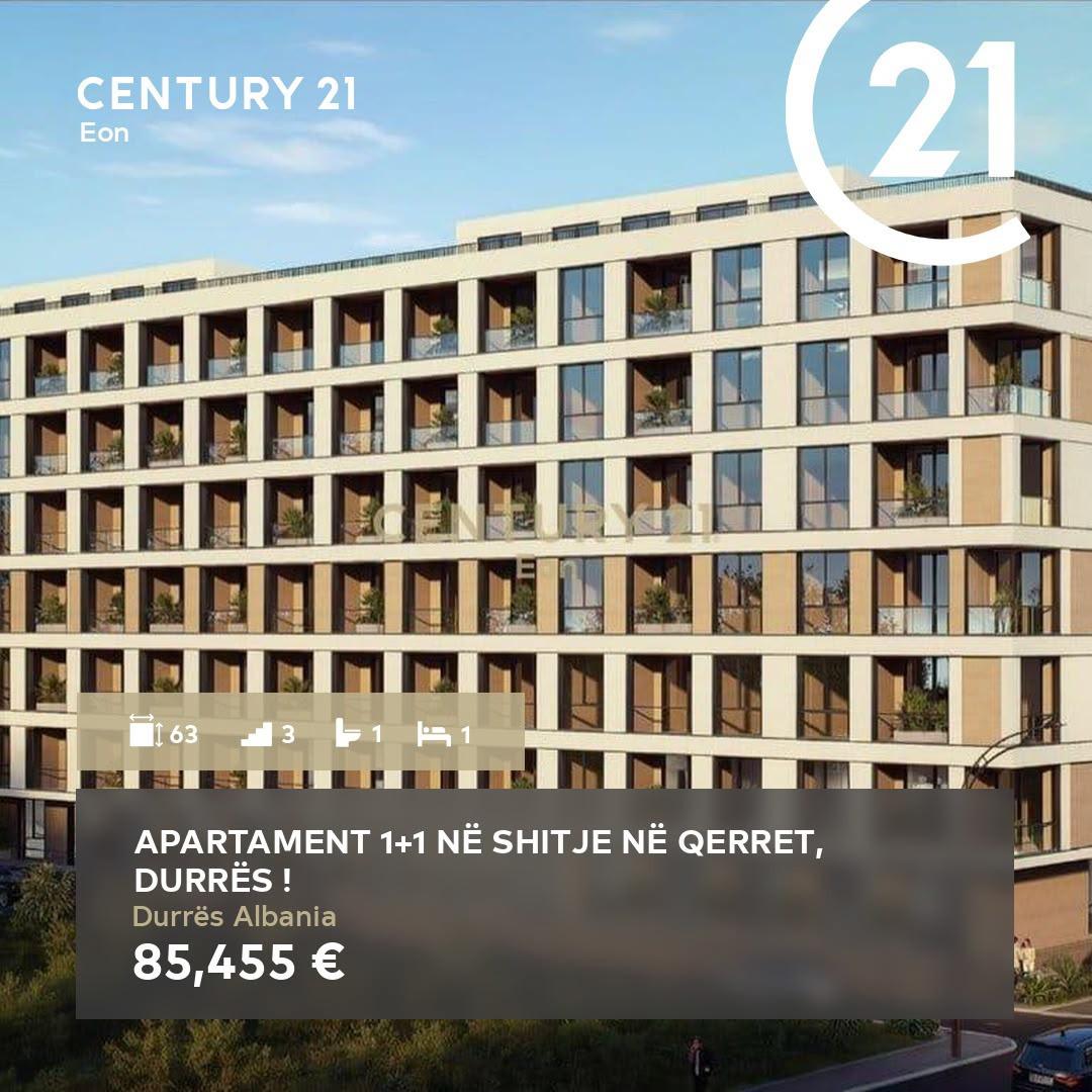 +355685002150 💥 Apartament 1+1 Në Shitje në Qerret, Durrës – Durrës