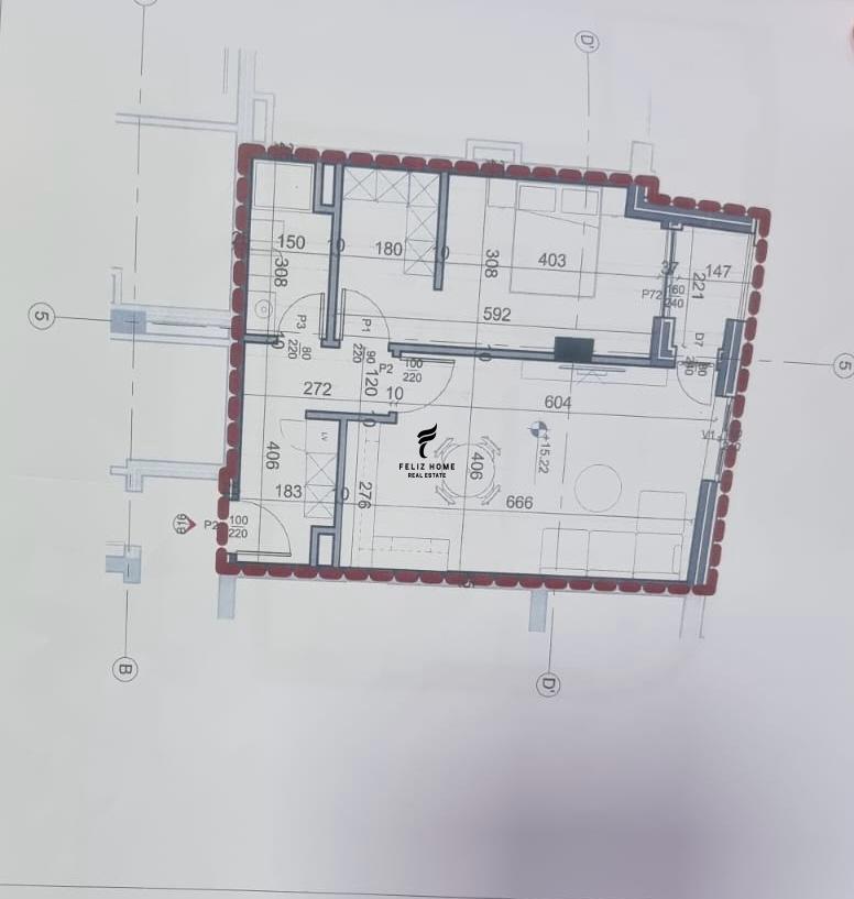 SHITET APARTAMENT 1+1 ISH FUSHA AVIACIONIT 18.320.000 LEKE F – Tiranë - 1