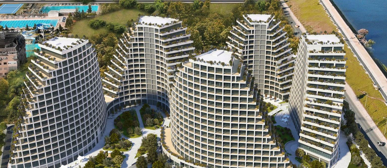 🔥 Shitet Apartment 2+1+2 Te Lake View Residenc te 5 Kullat – Tiranë