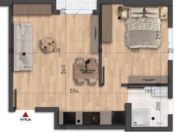 SHITET APARTAMENT 1+1 MALI ROBIT DURRES 65.000 EURO FH-66157 – Durrës - 1