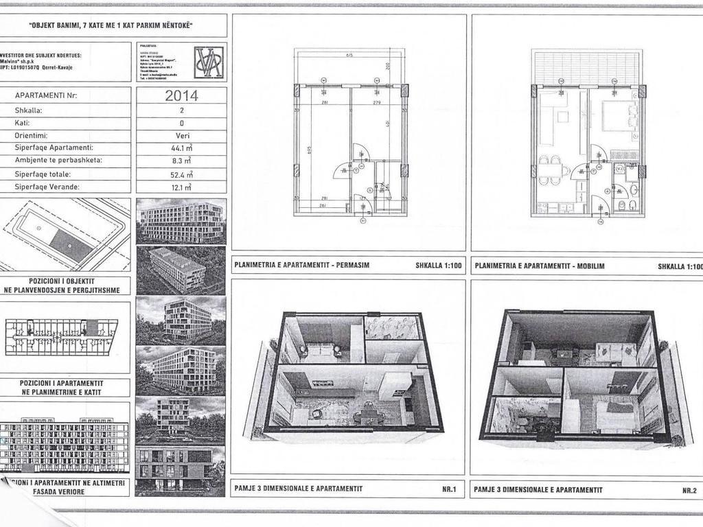 +355694812568 QERRET, SHESIM 1+1 ME VERANDE ! – Durrës