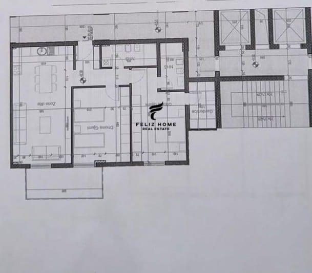 SHITET APARTAMENT 2+1 SAUK 166.500 EURO – Tiranë