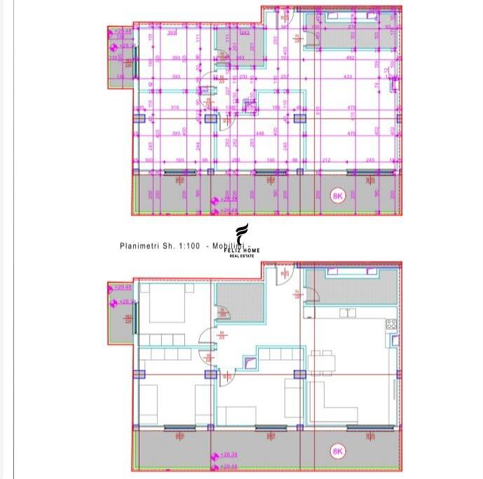 ZYRE ME QERA 160 M2 RRUGA E BARRIKADAVE 110.000 LEKE FH-9775 – Tiranë