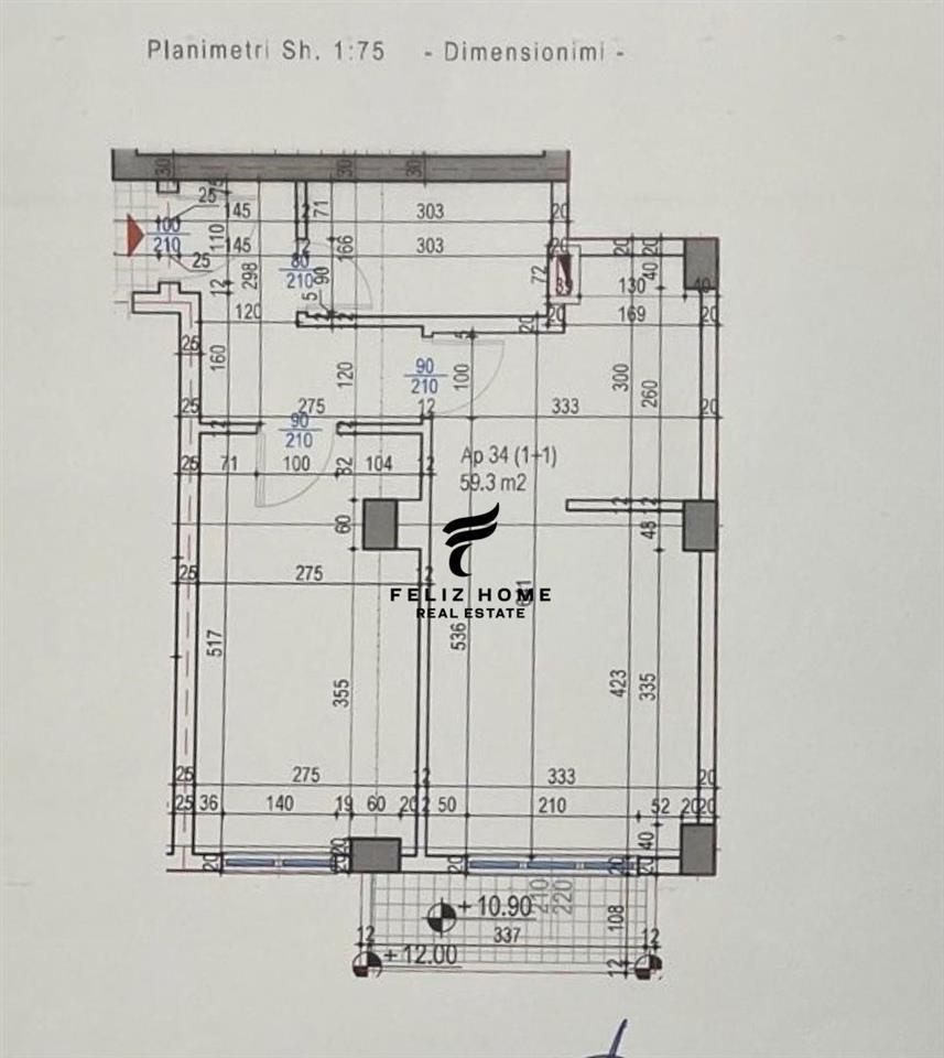 SHITET APARTAMENT 2+1 RRUGA E KOSOVAREVE 248.100 EURO – Tiranë
