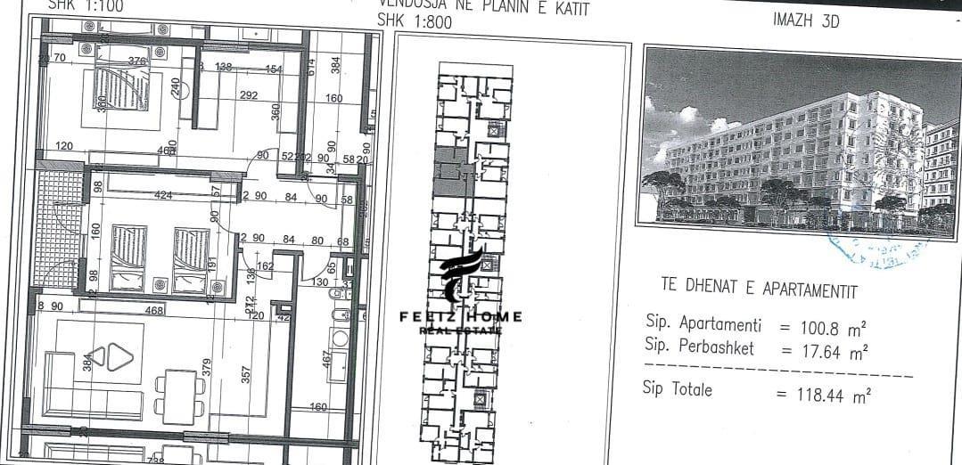 SHITET APARTAMENT 2+1 KAMEZ 87.000 EURO – Tiranë