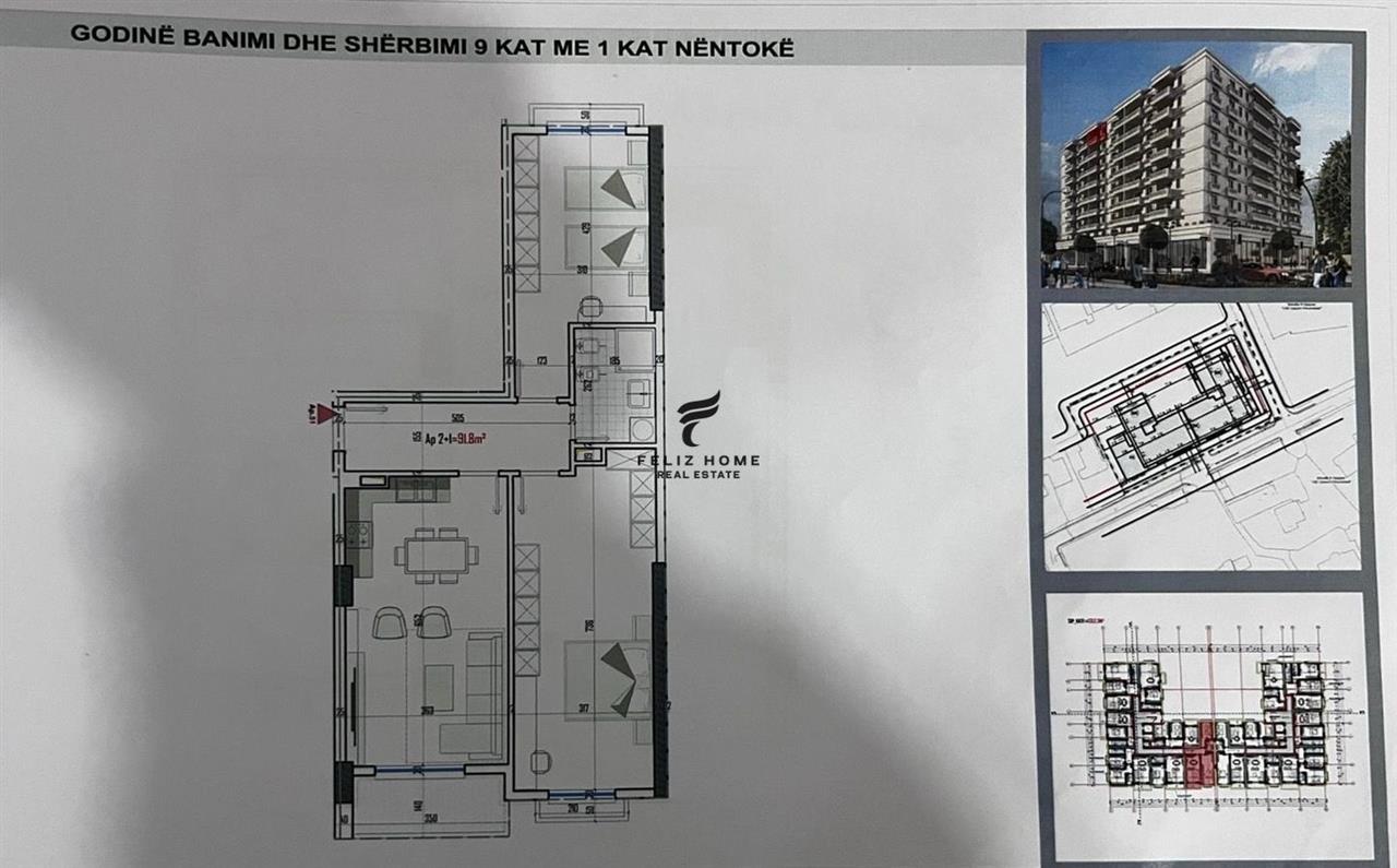 SHITET APARTAMENT 2+1 KAMEZ 85.300 EURO – Tiranë - 1