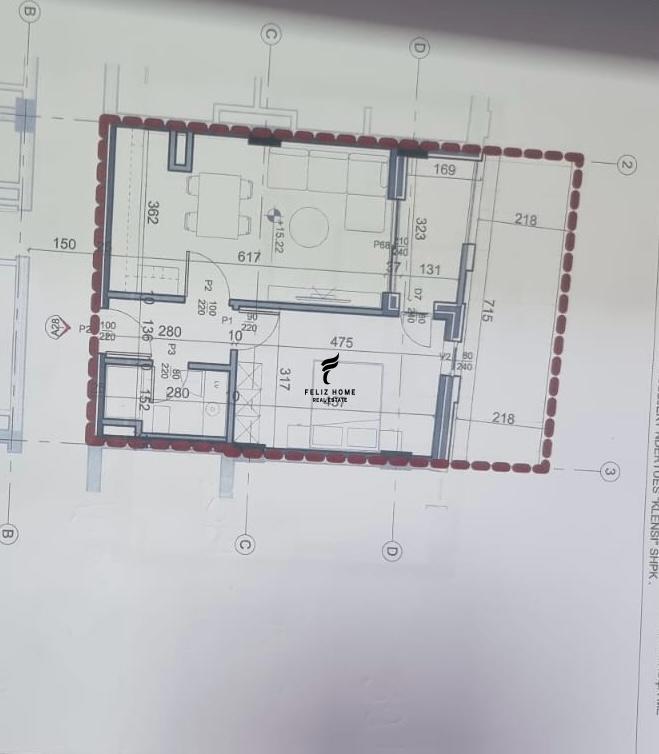 SHITET APARTAMENT 1+1 ISH FUSHA AVIACIONIT 17.380.000 LEKE – Tiranë - 1