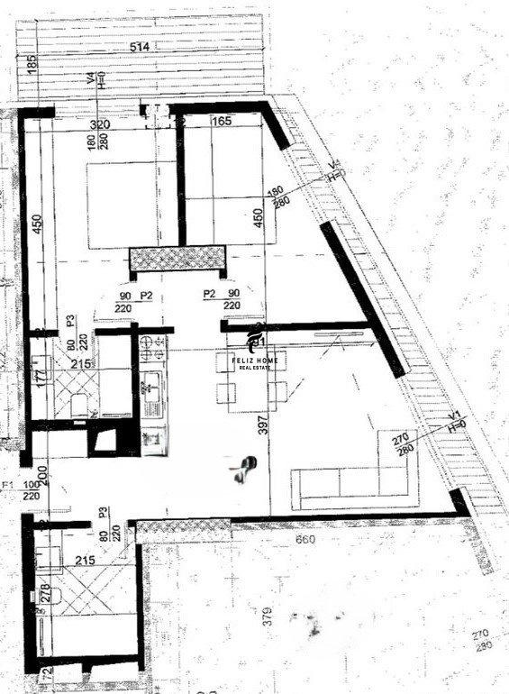 SHITET APARTAMENT 2+1 ZOGU I ZI 321.500 EURO FH-79621 – Tiranë - 1