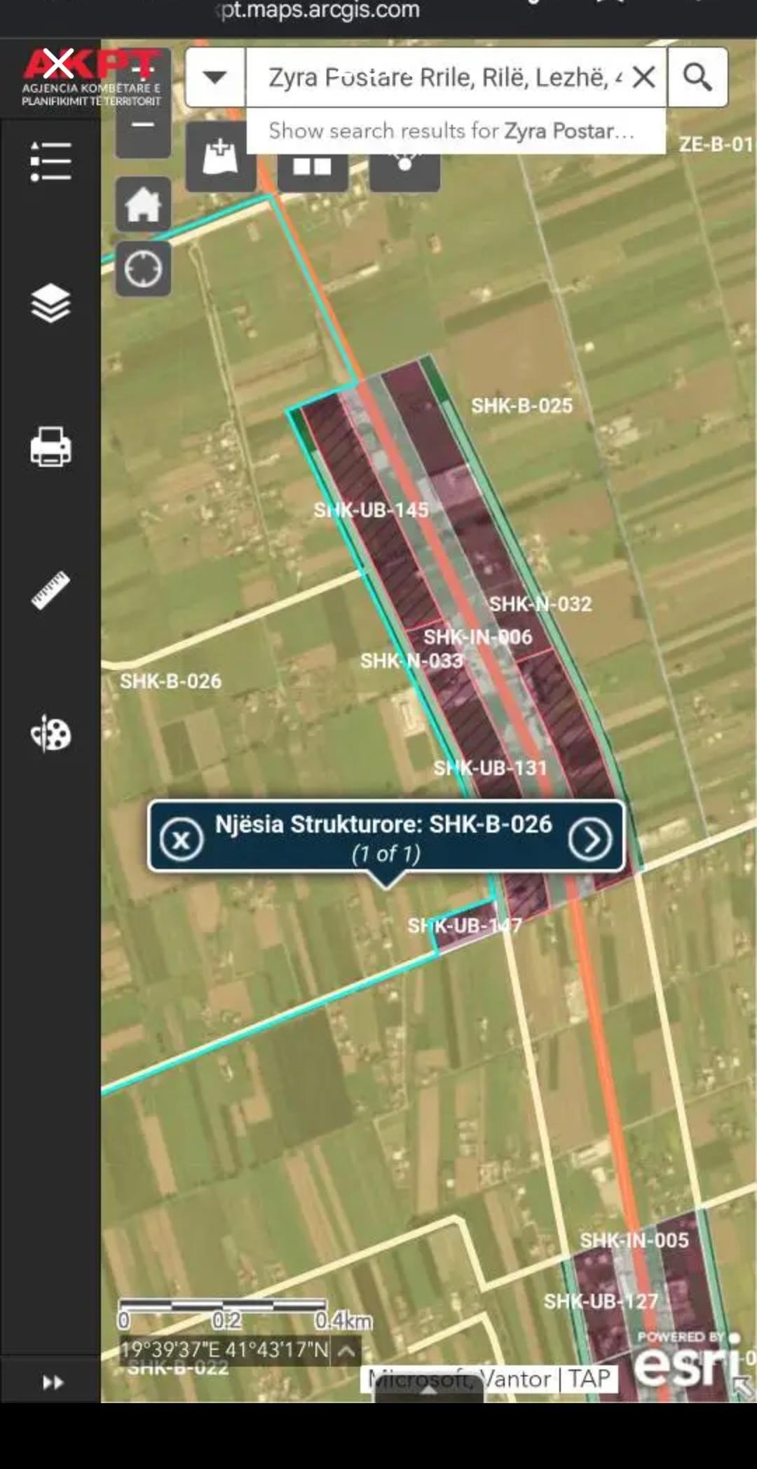 Okazion shitet prona 2075m2 Me hipotek Adresa Markatomaj – Lezhë