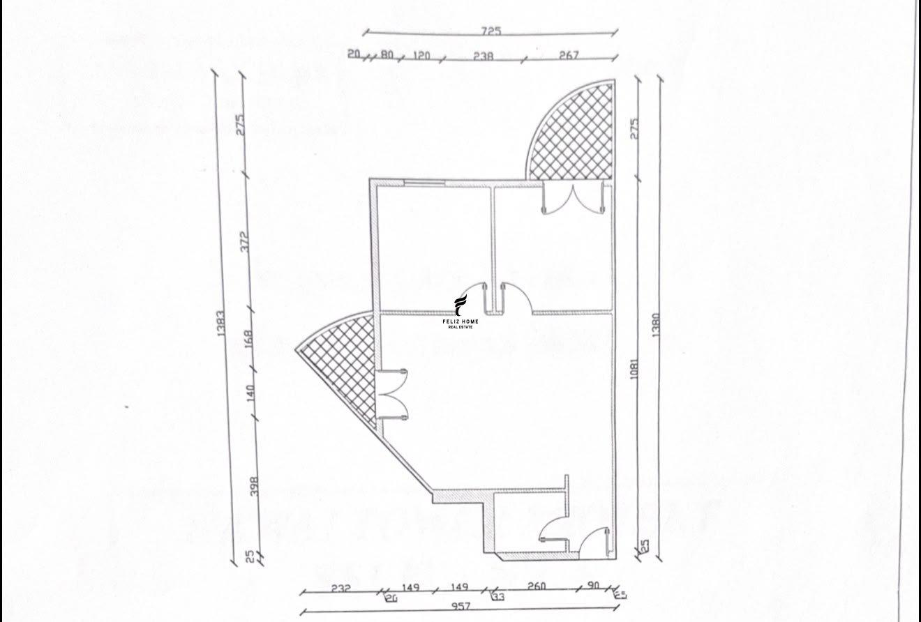 SHITET APARTAMENT 2+1 RRUGA E KOSOVAREVE 24.000.000 LEKE FH- – Tiranë